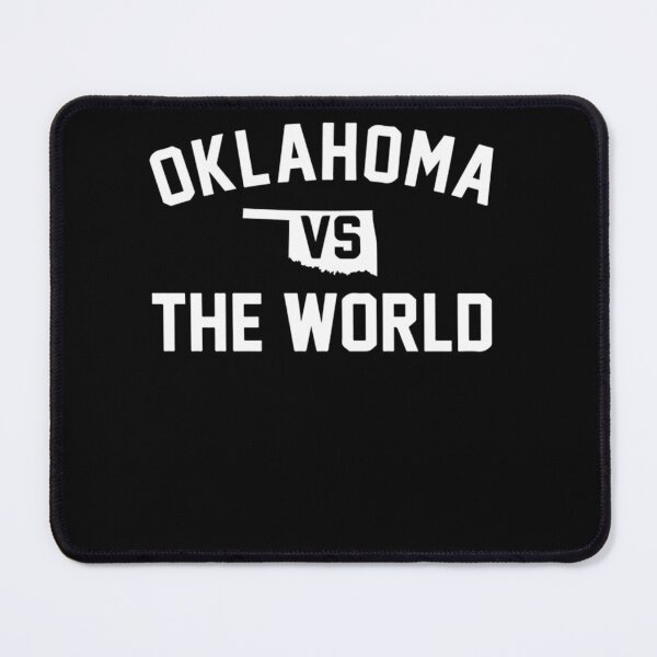 Item preview, Oklahoma Versus World Bold Graphic Poster Design Today designed and sold by JayiaGribbleu.