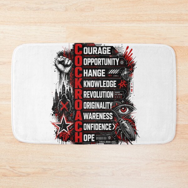 Item preview, Cockroach Janata Party Satirical Streetwear Poster designed and sold by ArtsyExplorer.