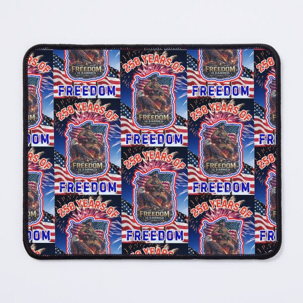 Item preview, Patriotic Eagle Soldier Tribute 250 Years Of Freedom designed and sold by WoodburyLake.