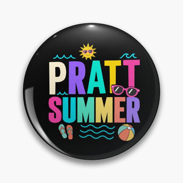 Item preview, Pratt Summer Beach Vacation Colorful Funny Trend Humor designed and sold by FreshVibe Prints.