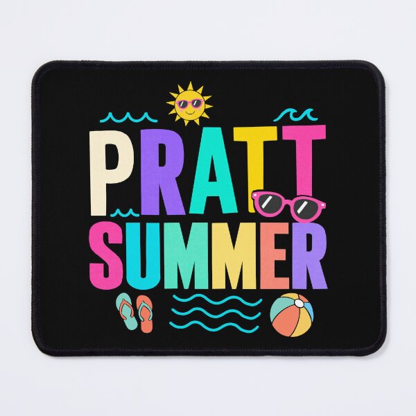Item preview, Pratt Summer Beach Vacation Colorful Funny Trend Humor designed and sold by FreshVibe Prints.