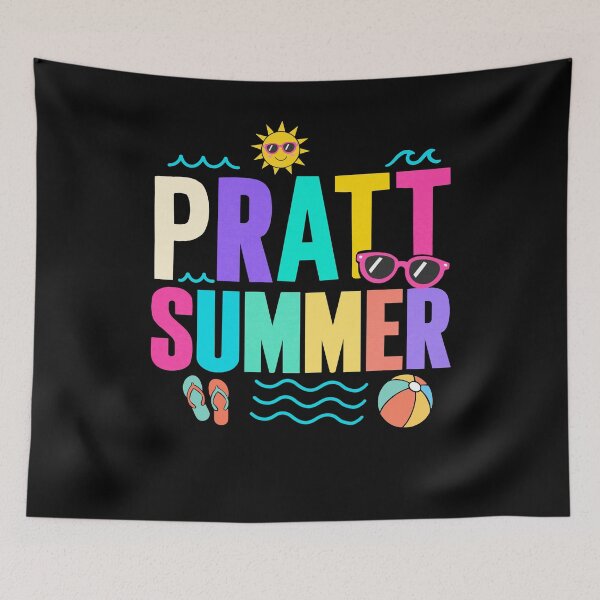 Item preview, Pratt Summer Beach Vacation Colorful Funny Trend Humor designed and sold by FreshVibe Prints.