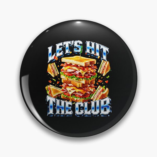 Artikelvorschau, Lasst uns den Club-Sandwich-Turm im Retro-Dad-Joke-Diner genießen entworfen und verkauft von Masonixem.