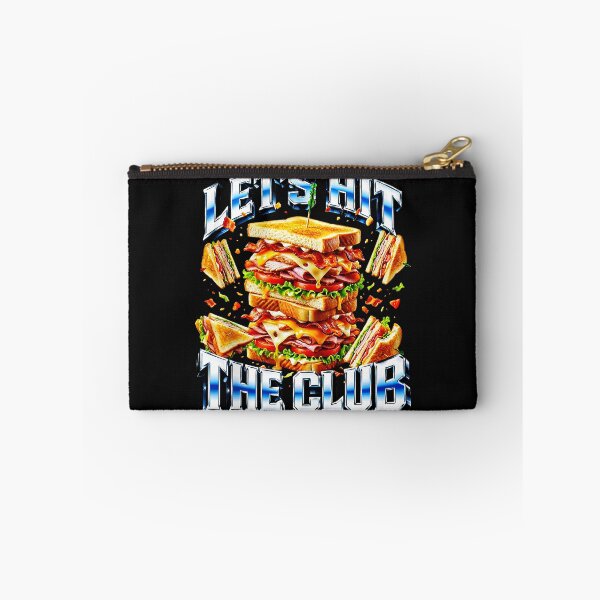 Item preview, Lets Hit The Club Sandwich Stack Retro Dad Joke Diner designed and sold by Masonixem.