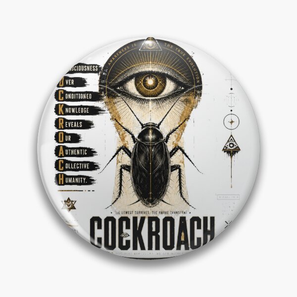 Item preview, COCKROACH Janata Party Satirical Political designed and sold by ArtsyExplorer.