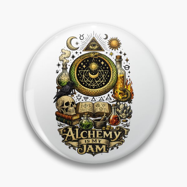 Item preview, Alchemy Is My Jam - Mystic Occult Vintage designed and sold by SidTastic .