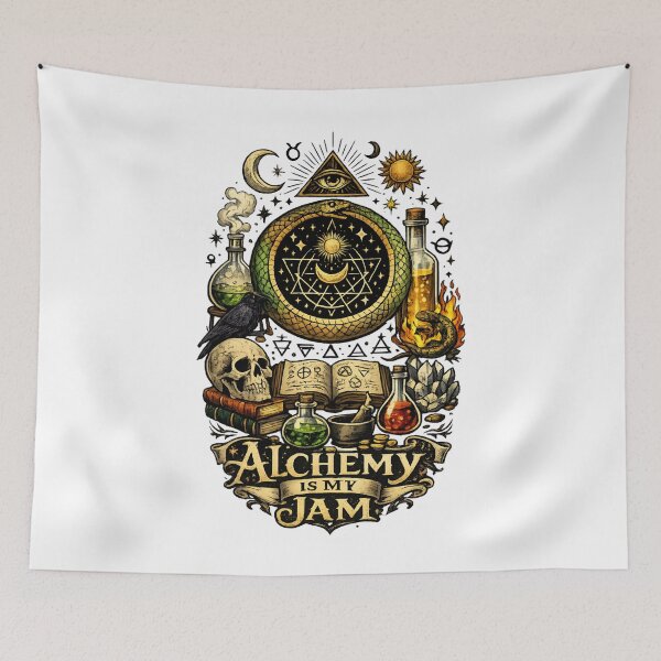 Item preview, Alchemy Is My Jam - Mystic Occult Vintage designed and sold by SidTastic .