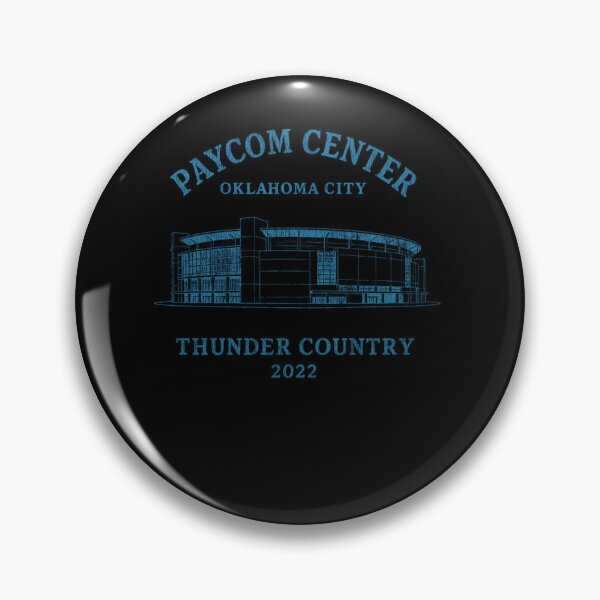 Item preview, Paycom Center Thunder Country Graphic Poster Design Today designed and sold by JayiaGribbleu.