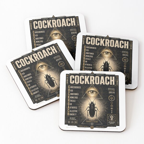 Item preview, COCKROACH Janata Party Political Satire designed and sold by ArtsyExplorer.