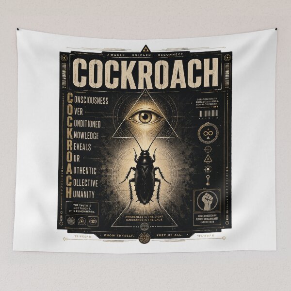 Item preview, COCKROACH Janata Party Political Satire designed and sold by ArtsyExplorer.