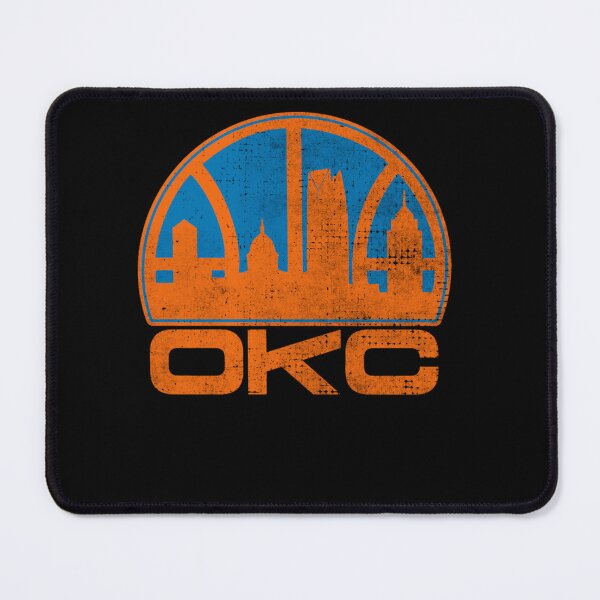 Item preview, Oklahoma Retro Skyline Basketball Graphic Poster Design Today designed and sold by JayiaGribbleu.