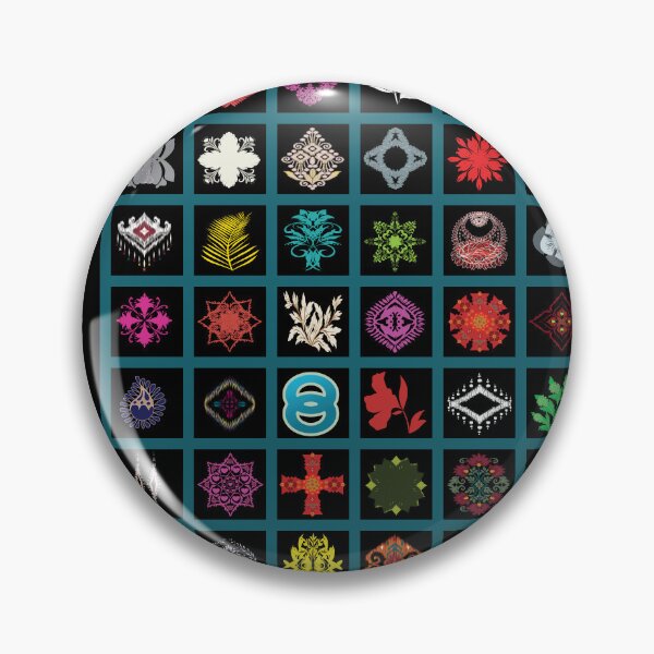 Item preview, The Global Mosaic: A Curated Grid of Ornamental Wonders designed and sold by NornAxiom.
