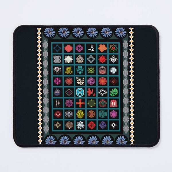 Item preview, The Global Mosaic: A Curated Grid of Ornamental Wonders designed and sold by NornAxiom.