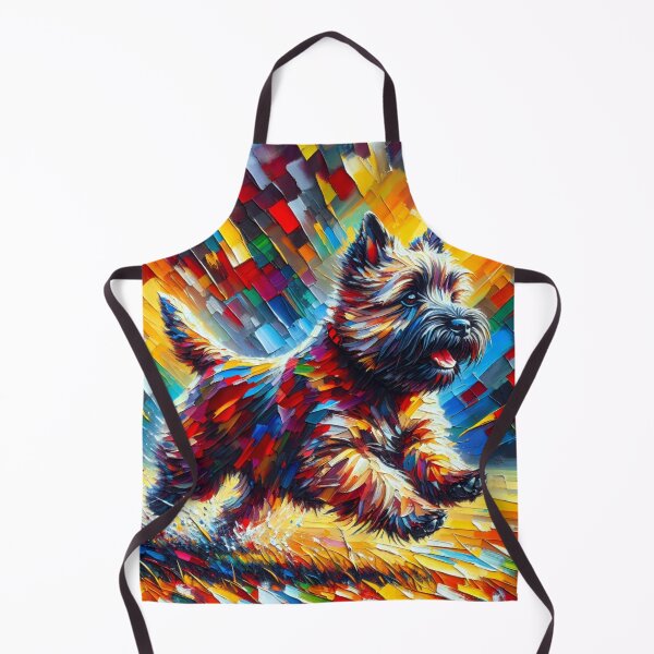 Item preview, Cairn Terrier Acrylic Art: Brindle Cairn designed and sold by Puppy Puzzles Plus.