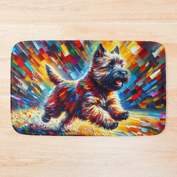Item preview, Cairn Terrier Acrylic Art: Brindle Cairn designed and sold by Puppy Puzzles Plus.
