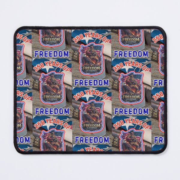 Item preview, Patriotic Eagle Soldier Tribute 250 Years Of Freedom designed and sold by WoodburyLake.