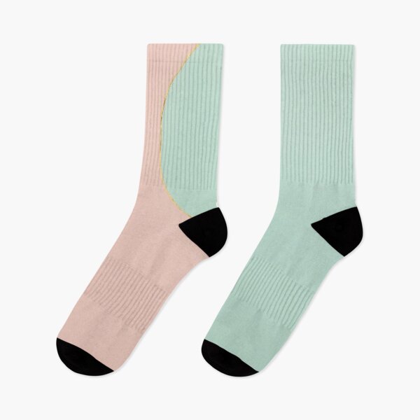 Item preview, Modern Abstract Blush Pink Mint Collection designed and sold by TrendyDesigne412.