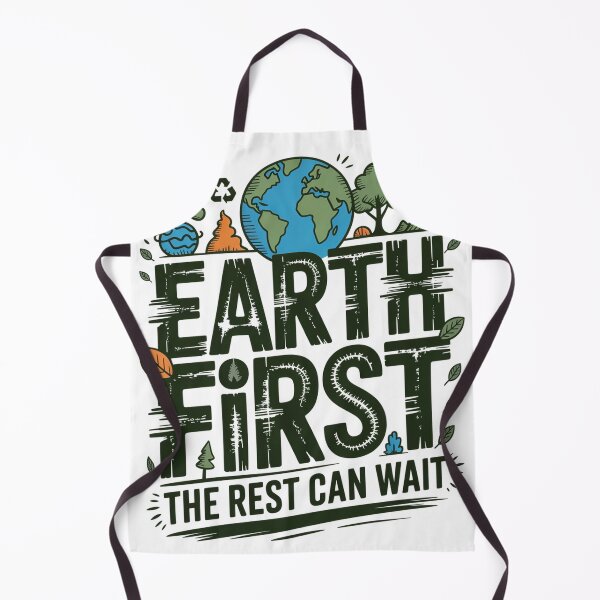 Item preview, Earth First - The Rest Can Wait designed and sold by Lopez-Design.