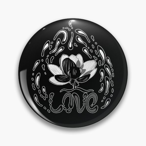 Item preview, Lotus Love - Serene Floral Vector Art designed and sold by Pink Writer.