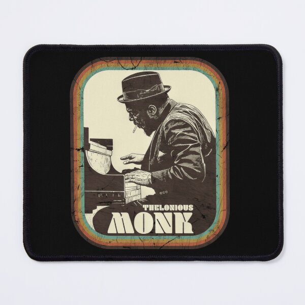 Item preview, Thelonious Monk Vintage Jazz Portrait Poster Design Today designed and sold by JayiaGribbleu.