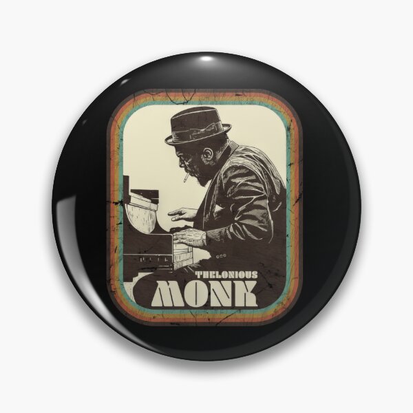 Item preview, Thelonious Monk Vintage Jazz Portrait Poster Design Today designed and sold by JayiaGribbleu.