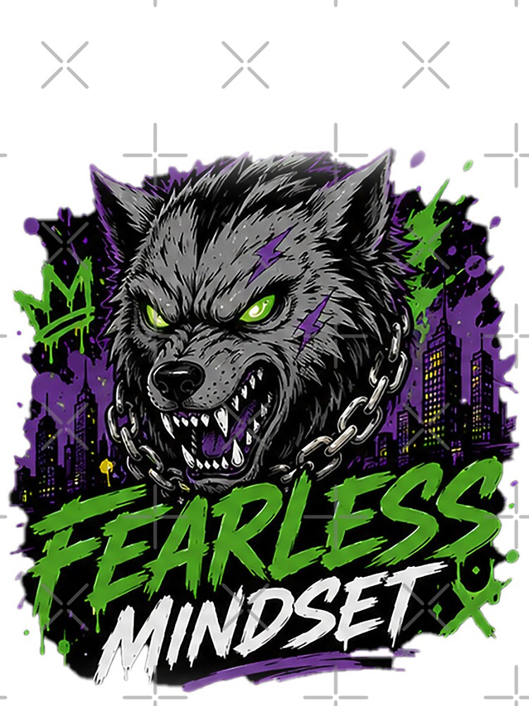 Thumbnail 4 of 4, iPhone Case, Fearless Mindset designed and sold by Aether-Pixels.
