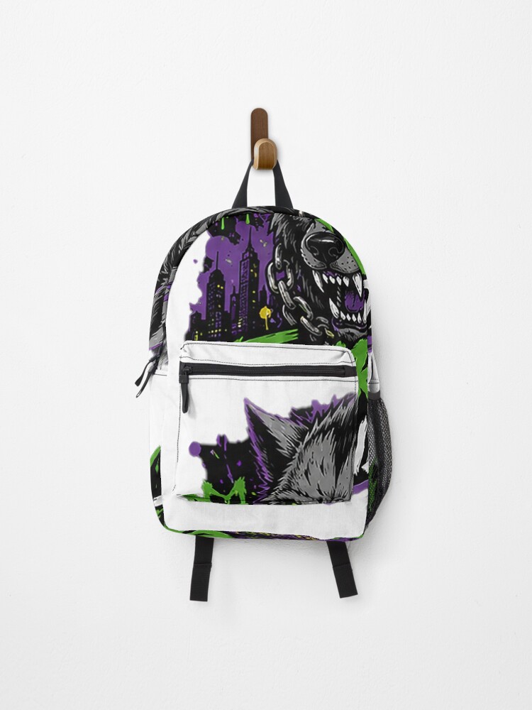 Thumbnail 1 of 3, Backpack, Fearless Mindset designed and sold by Aether-Pixels.