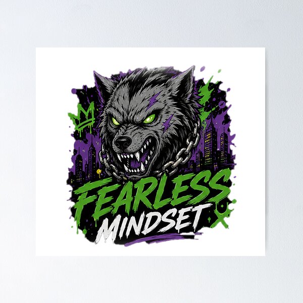 Item preview, Fearless Mindset designed and sold by Aether-Pixels.
