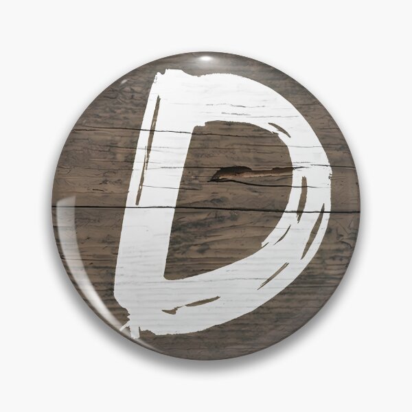 Item preview, Rustic White Letter D Wood Sign designed and sold by chareanrach1.
