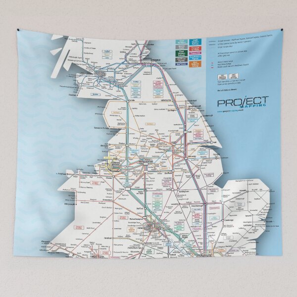Item preview, GB train operators map May 2026 designed and sold by MrMappy.