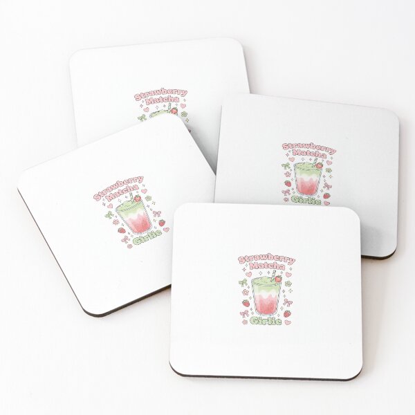 Item preview, Strawberry Matcha Girlie Cute Kawaii Aesthetic Design designed and sold by mayatA-rt.
