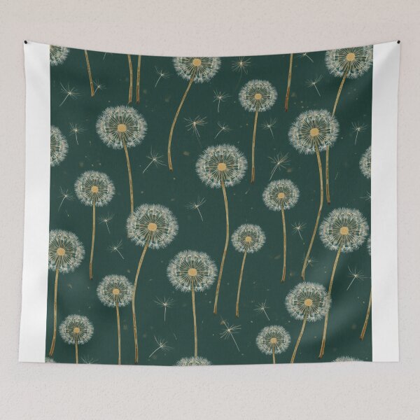 Item preview, Vintage dandelion pattern designed and sold by uunaa.