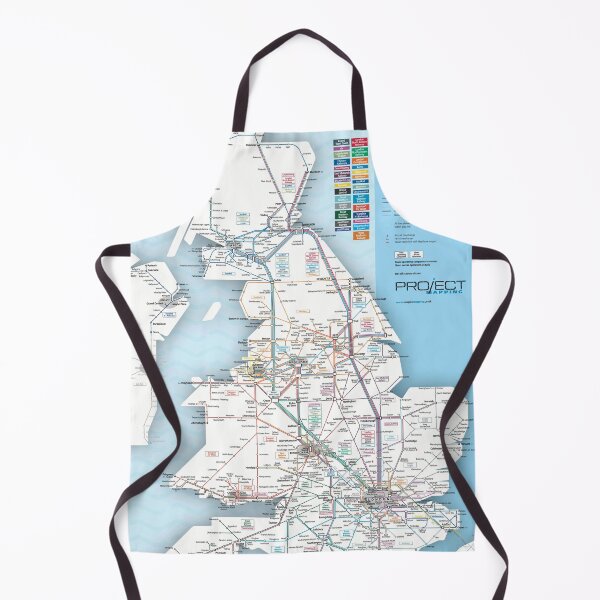 Item preview, UK train operators map May 2026 designed and sold by MrMappy.