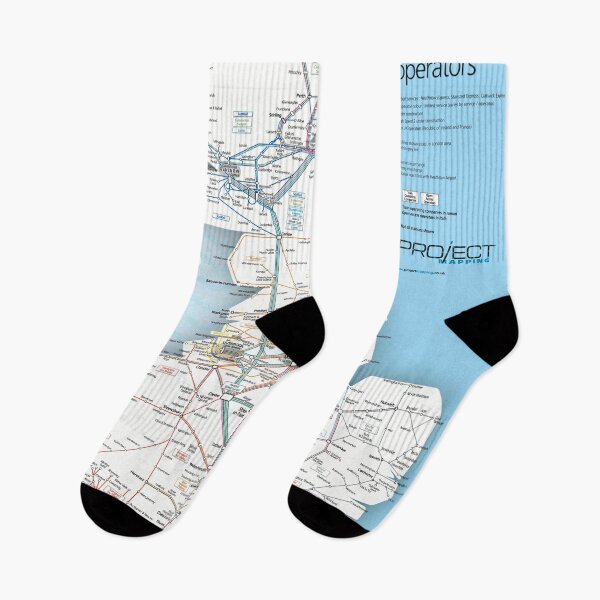 Item preview, UK train operators map May 2026 designed and sold by MrMappy.