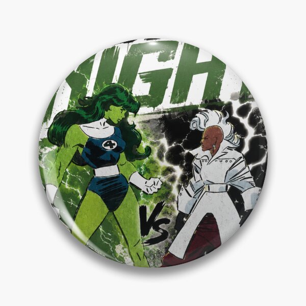 Item preview, Fight Night - Gamma Girl vs Weather Witch designed and sold by scottiedanger.