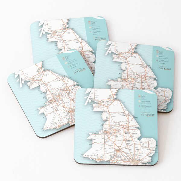 Item preview, GB rail route map May 2026 designed and sold by MrMappy.