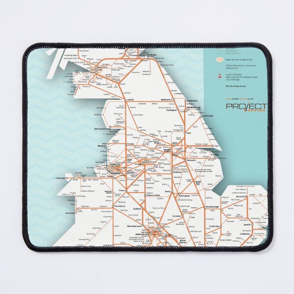 Item preview, GB rail route map May 2026 designed and sold by MrMappy.