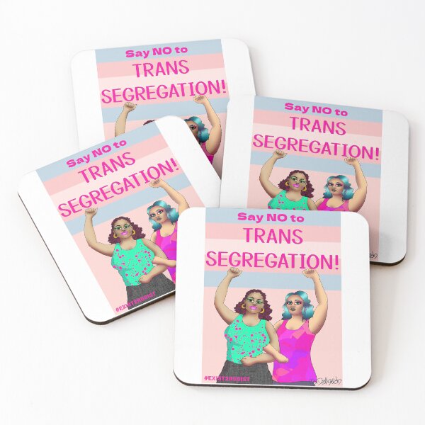 Item preview, Say NO to Trans segregation designed and sold by Ms. Deathwish Designs.