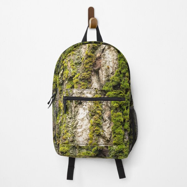 Item preview, A tree trunk covered in green moss designed and sold by elopezstock.