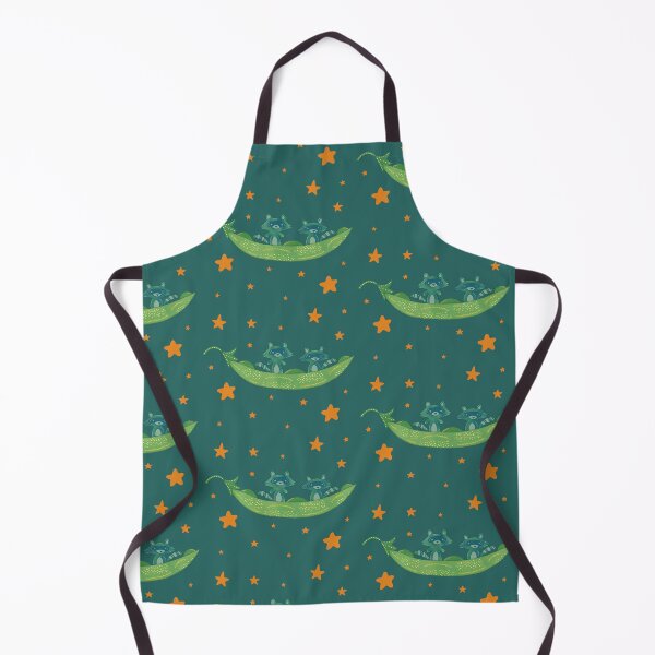 Item preview, Raccoon Sisters — Two Raccoons in a Pea Pod Folk Art Illustration Best Friends Art designed and sold by Whimsy Moth .