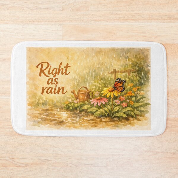 Item preview, Garden on a rainy day designed and sold by SeanTee.