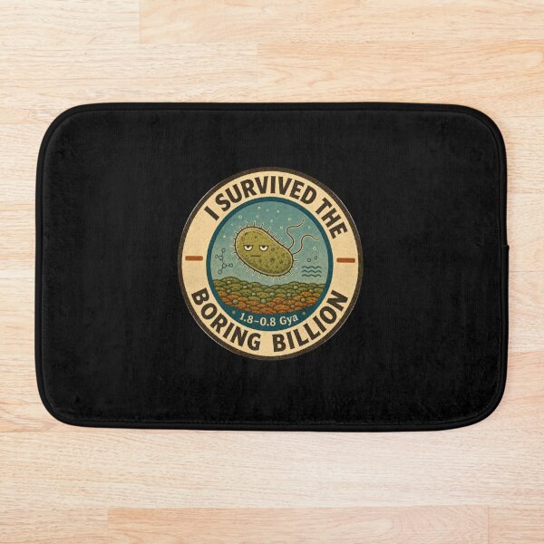 Item preview, I Survived the Boring Billion designed and sold by Cosmic Wildlife.