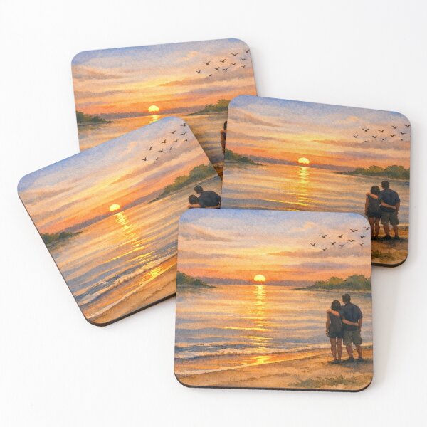 Item preview, Sunset at the beach designed and sold by SeanTee.