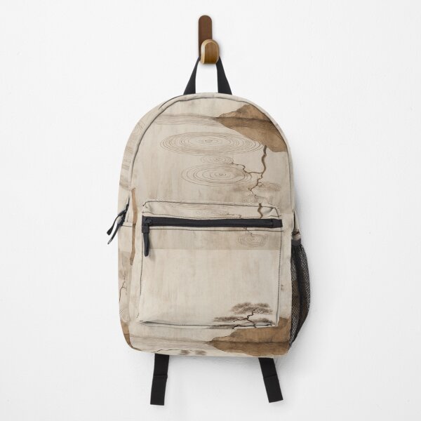Item preview, Wabi sabi and japandi inspired zen earthy minimalist landscape designed and sold by filigreedigital.