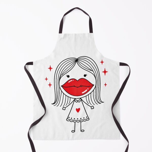 Item preview, Lip Injection Red Lips Beauty Injector Glam Girl Humor designed and sold by FreshVibe Prints.