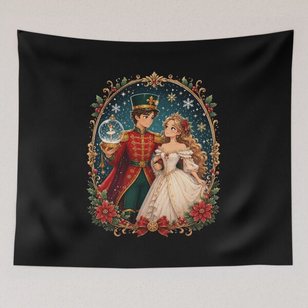 Item preview, Nutcracker Fairytale Couple designed and sold by NerdiPop.