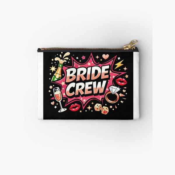 Item preview, Bride Crew - Glitter Party JGA Design designed and sold by PicParadiz.