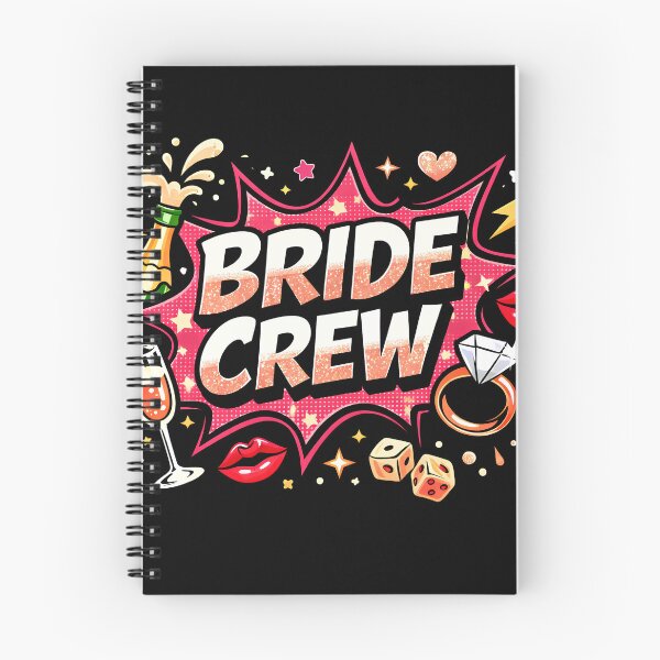 Item preview, Bride Crew - Glitter Party JGA Design designed and sold by PicParadiz.