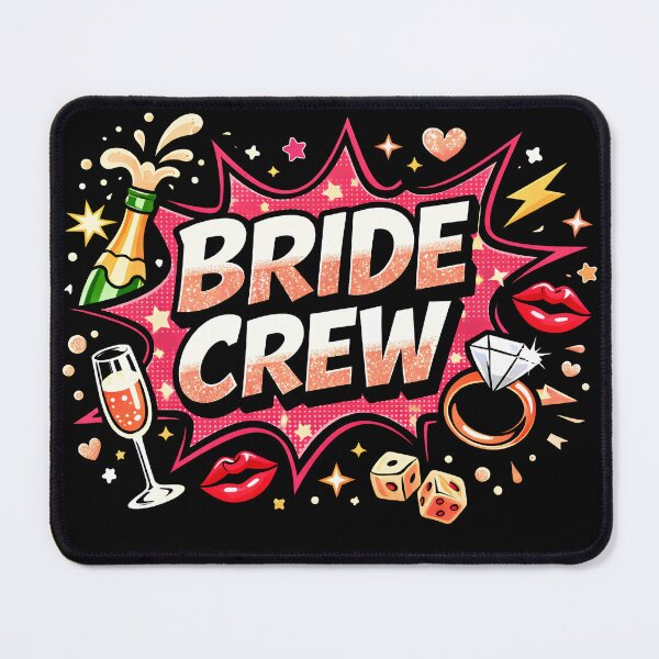 Item preview, Bride Crew - Glitter Party JGA Design designed and sold by PicParadiz.