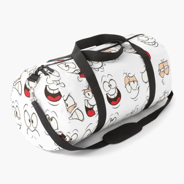 Item preview, Retro Cartoon Expressions Pattern - Funny Comic Faces designed and sold by gokhanuzen.